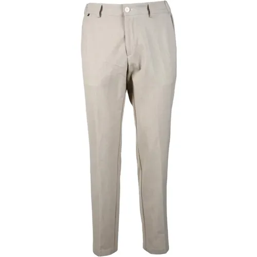 Chinos, male, , Size: M Elegant Women's Trousers with Stretch Fabric - Hugo Boss - Modalova