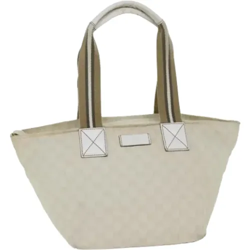 Pre-owned Canvas gucci-bags , female, Sizes: ONE SIZE - Gucci Vintage - Modalova