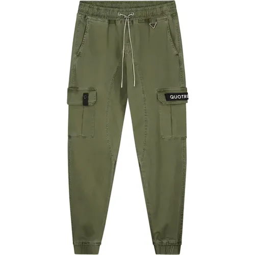 Cargo Pants /White - Must-Have for Men , male, Sizes: M, S - Quotrell - Modalova
