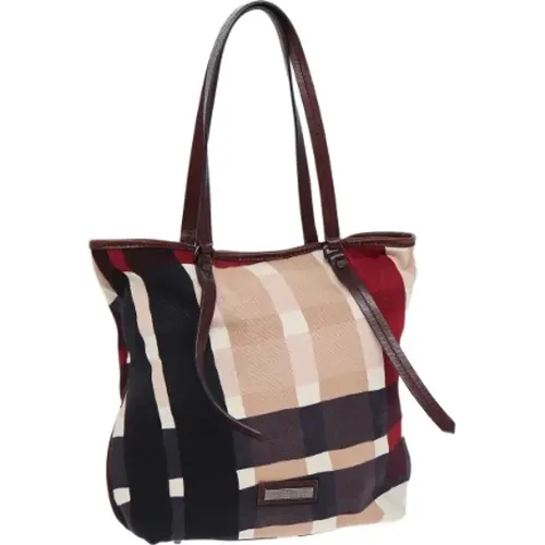 Pre-owned Canvas totes , female, Sizes: ONE SIZE - Burberry Vintage - Modalova