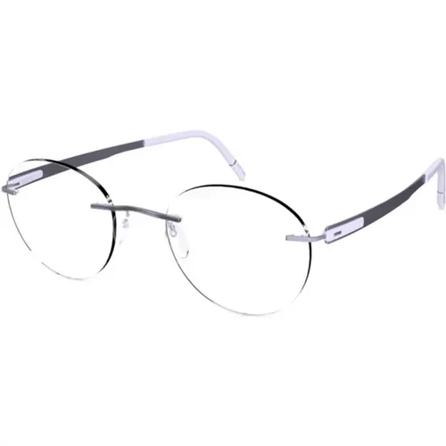 Glasses, unisex, , Size: 48 MM Blend Eyewear Frames in Light Lilac - Silhouette - Modalova