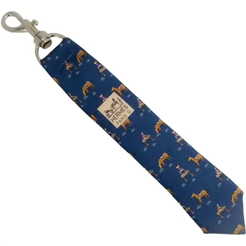 Pre-owned Accessories, male, , Size: ONE SIZE Pre-owned Canvas key-holders - Hermès Vintage - Modalova