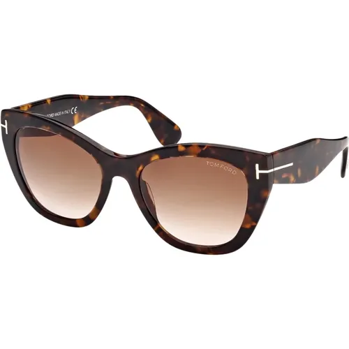 Pink Havana Sungles, Style Cara FT 0940 , female, Sizes: 56 MM - Tom Ford - Modalova