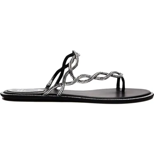 Flip Flops, female, , Size: 10 US Strappy Sandals - René Caovilla - Modalova