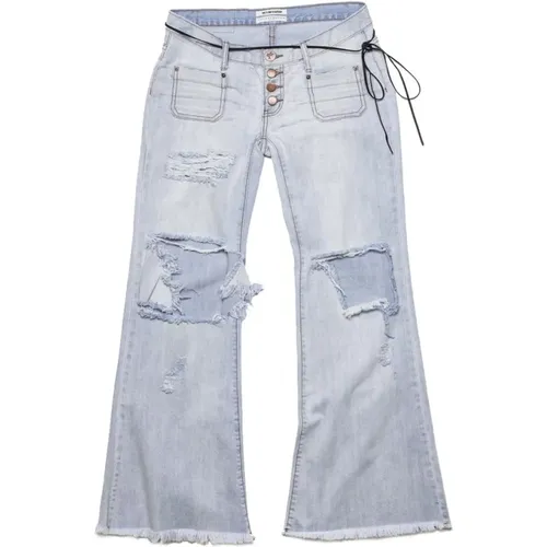 Vintage Flare Denim Jeans , Damen, Größe: W28 - One Teaspoon - Modalova
