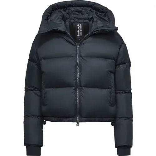 Riga Down Jacket - Nylon , female, Sizes: L, S, XL, XS - BomBoogie - Modalova