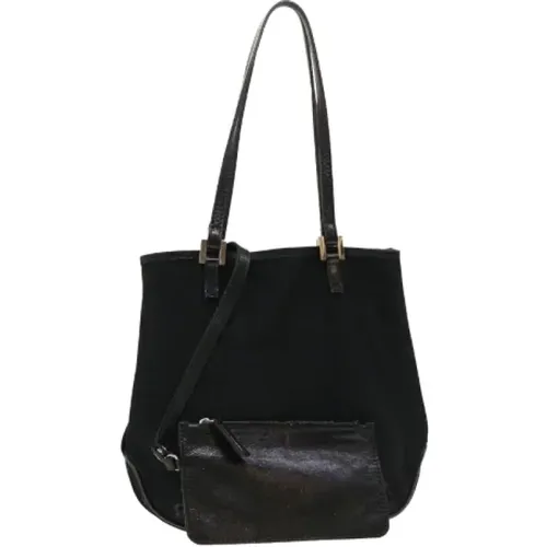 Pre-owned nylon Fendi shoulder bag , female, Sizes: ONE SIZE - Fendi Vintage - Modalova