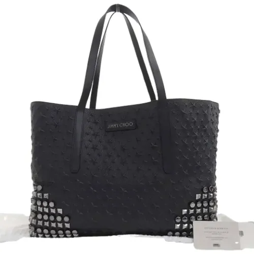 Pre-owned Tote Bags, female, , Size: ONE SIZE Pre-owned Fabric totes - Jimmy Choo Pre-owned - Modalova