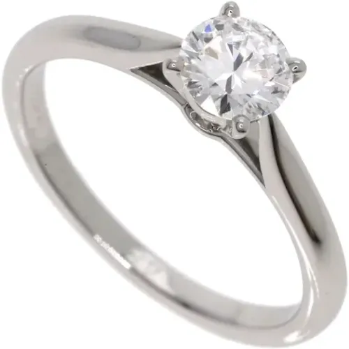 Pre-owned Jewellery, female, , Size: ONE SIZE Pre-owned Platinum rings - Cartier Vintage - Modalova