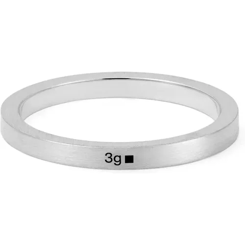 Rings, unisex, , Size: 55 MM Ribbon Ring Crafted in France - Le Gramme - Modalova