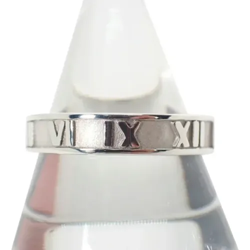 Pre-owned Jewellery, female, , Size: ONE SIZE Pre-owned Silver rings - Tiffany & Co. Pre-owned - Modalova