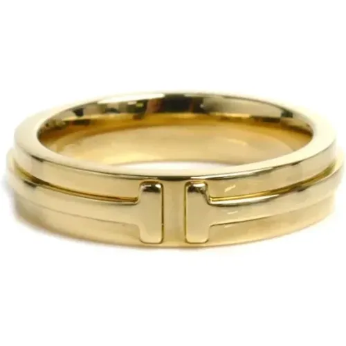 Pre-owned Jewellery, female, , Size: ONE SIZE Pre-owned Gold rings - Tiffany & Co. Pre-owned - Modalova