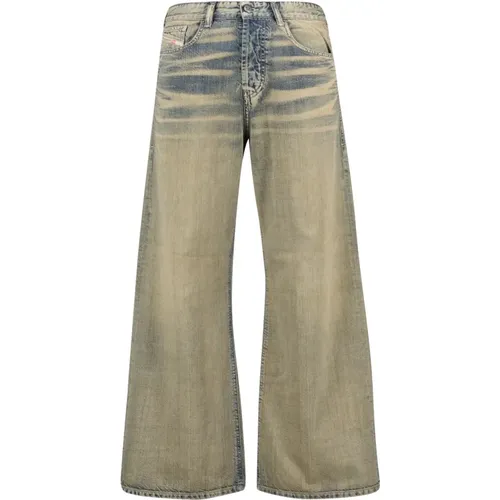 D-Sire Wide Leg Jeans , Damen, Größe: W25 L28 - Diesel - Modalova