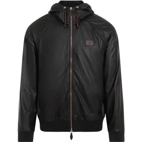 Leather Jacket Aw24 , male, Sizes: M, L - Berluti - Modalova