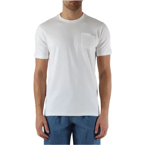 Baumwoll Active Pocket T-shirt , Herren, Größe: M - Aquascutum - Modalova