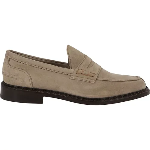 Men's Shoes Loafers Nude & Neutrals Ss24 , male, Sizes: 7 UK, 8 UK, 10 UK, 8 1/2 UK, 9 1/2 UK - Tricker's - Modalova