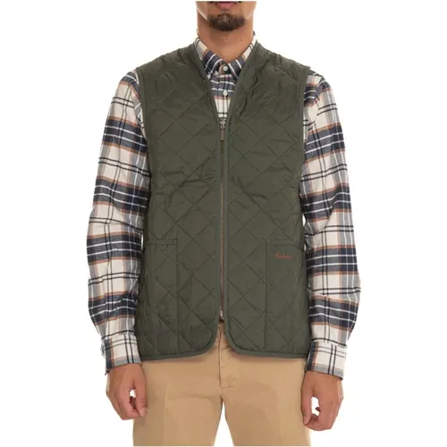 Gestepptes Gilet mit Reißverschluss , Herren, Größe: 3XS - Barbour - Modalova