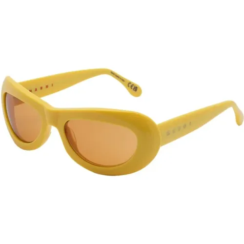 Rushes Sunglasses , female, Sizes: 59 MM - Marni - Modalova