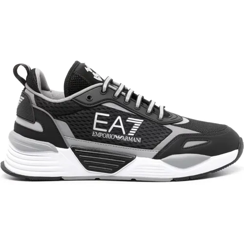 Casual Trainers Sneaker , male, Sizes: 10 UK, 7 1/2 UK, 9 UK, 10 1/2 UK, 7 UK, 8 1/2 UK - Emporio Armani EA7 - Modalova