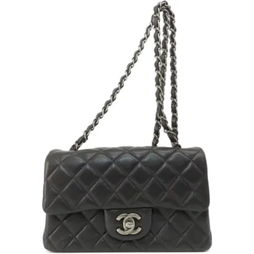 Pre-owned Cross Body Bags, female, , Size: ONE SIZE Pre-owned Leather shoulder-bags - Chanel Vintage - Modalova