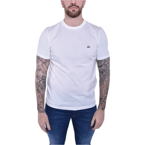 Logo Jersey T-shirt Ss24 , male, Sizes: XL, S, L, 2XL, M - C.P. Company - Modalova