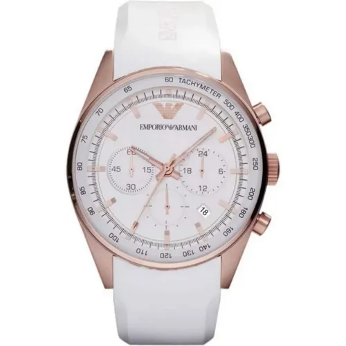 Roségold Quarz Unisex Uhr - Emporio Armani - Modalova