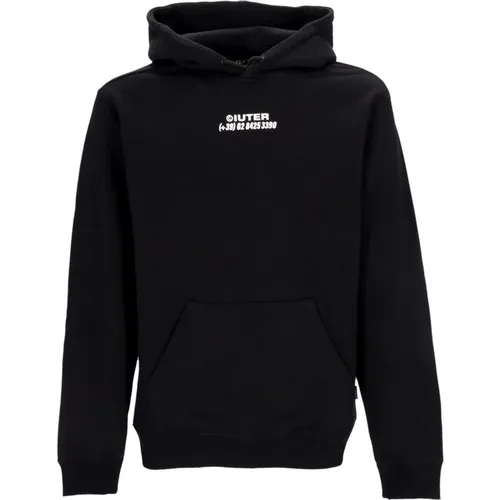 Schwarzer Pferde Hoodie Herren Sweatshirt , Herren, Größe: L - IUTER - Modalova