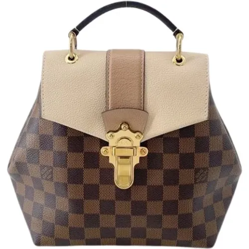 Pre-owned Backpacks, female, , Size: ONE SIZE Pre-owned Vintage Canvas Backpack - Louis Vuitton Vintage - Modalova