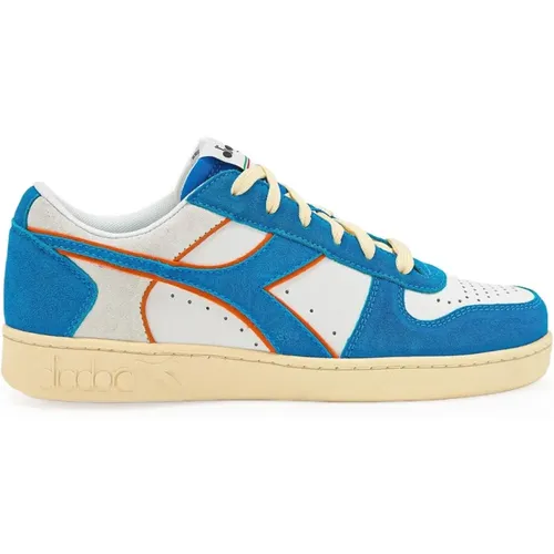 Sneakers, male, , Size: 7 US Light Blue Sneakers Fall/Winter Men - Diadora - Modalova