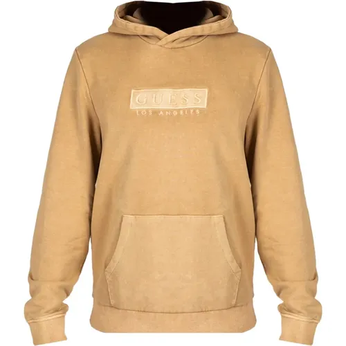 Klassischer Kapuzenpullover , Herren, Größe: XL - Guess - Modalova