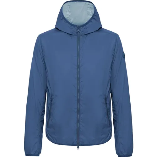 Light Jackets, male, , Size: L Reversible Hooded Jacket - Colmar - Modalova