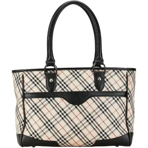 Pre-owned Tote Bags, female, , Size: ONE SIZE Pre-owned Canvas totes - Burberry Vintage - Modalova