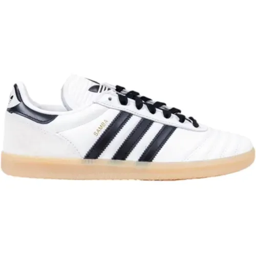 Sneakers, female, , Size: 6 1/2 US Slip-On Faux Leather Sneakers - Adidas - Modalova