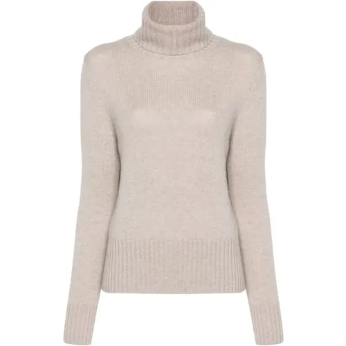 Gerippter Rollkragenpullover Allude - allude - Modalova