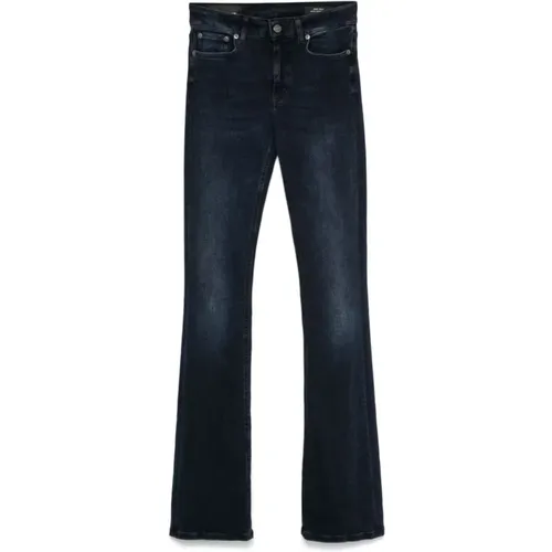 Bootcut Stretch Denim Jeans , female, Sizes: W26, W31, W25, W27, W32, W30, W29 - Dondup - Modalova