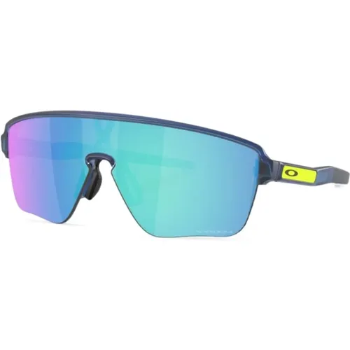 Sunglasses, unisex, , Size: ONE SIZE Gradient lenses shield frame accessories - Oakley - Modalova