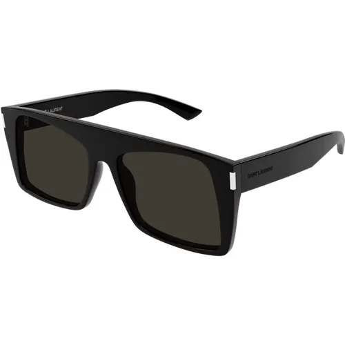 Sunglasses with Dark Grey Lenses , female, Sizes: 58 MM - Saint Laurent - Modalova