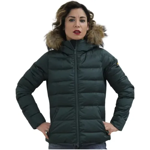 Gefütterte Jacke mit Kapuze - Ciesse Piumini - Modalova