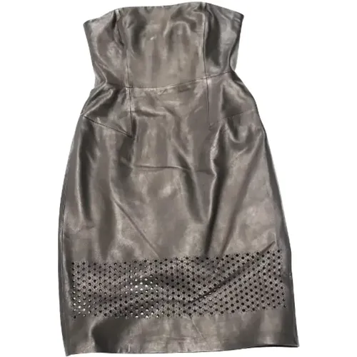 Pre-owned Leather dresses , female, Sizes: S - Alexander Wang Pre-owned - Modalova