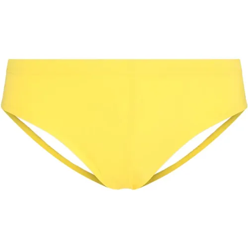 Lebendige Gelbe Herren Sea Bikini , Herren, Größe: XL - Dsquared2 - Modalova