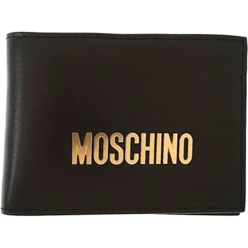 Wallets & Cardholders, male, , Size: ONE SIZE Logo Wallet - Moschino - Modalova