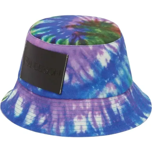 Colorful Tie-Dye Bucket Hat , female, Sizes: 56 CM - JW Anderson - Modalova