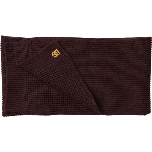 Winter Scarves, male, , Size: ONE SIZE Luxurious Cashmere Knitted Neck Wrap Scarf - Dolce & Gabbana - Modalova