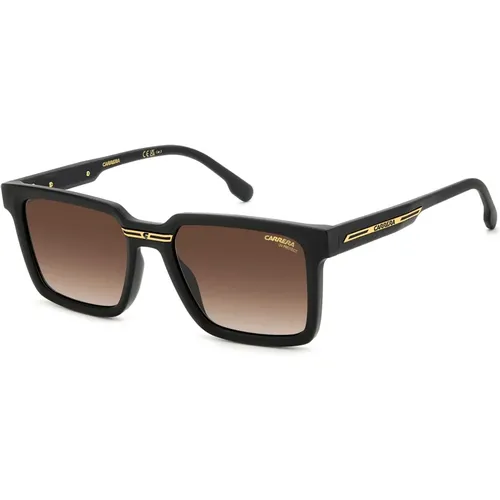 Matte Black/ Shaded Sonnenbrille , Herren, Größe: 54 MM - Carrera - Modalova