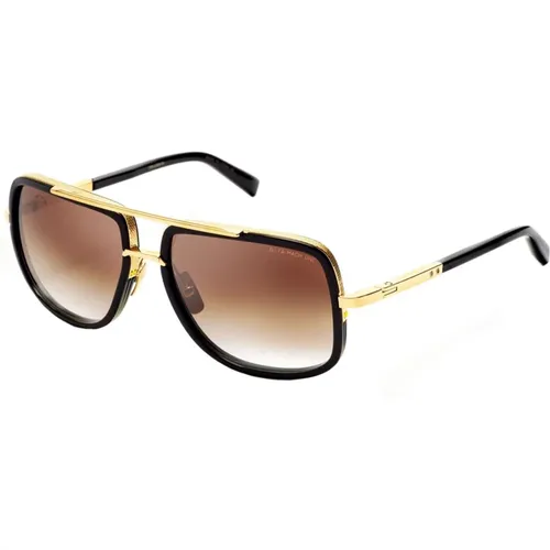 Sunglasses, unisex, , Size: 59 MM Black Shiny K Gold Sunglasses Mach-One - Dita - Modalova