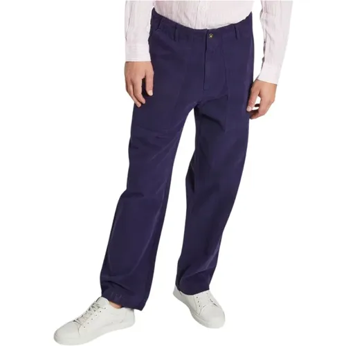 Chinos, male, , Size: W34 Gamal Wide Leg Pants - Olow Paris - Modalova