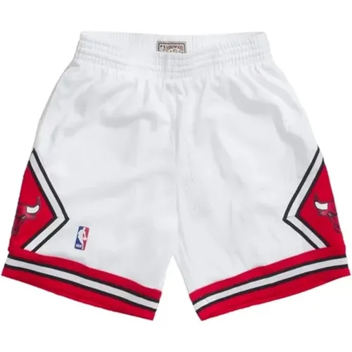 Retro Swingman Basketball Shorts 1997-98 , Herren, Größe: L - Mitchell & Ness - Modalova