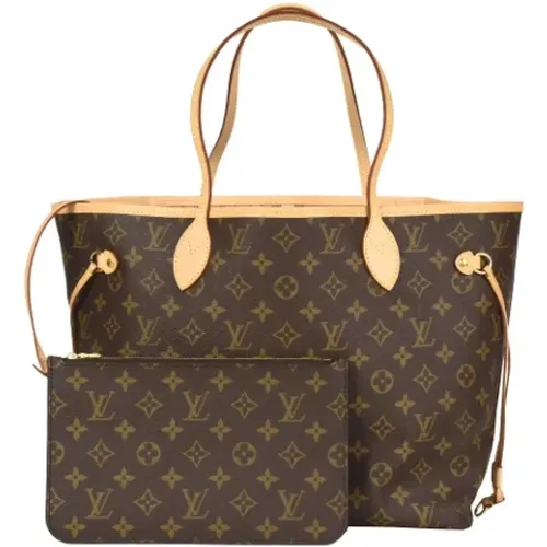 Pre-owned Tote Bags, female, , Size: ONE SIZE Pre-owned Canvas shoulder-bags - Louis Vuitton Vintage - Modalova