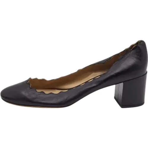 Pre-owned Pumps, female, , Size: 9 1/2 US Pre-owned Leather heels - Chloé Pre-owned - Modalova