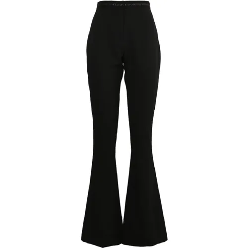 Ausgestellte Leggings Hose , Damen, Größe: S - Versace Jeans Couture - Modalova